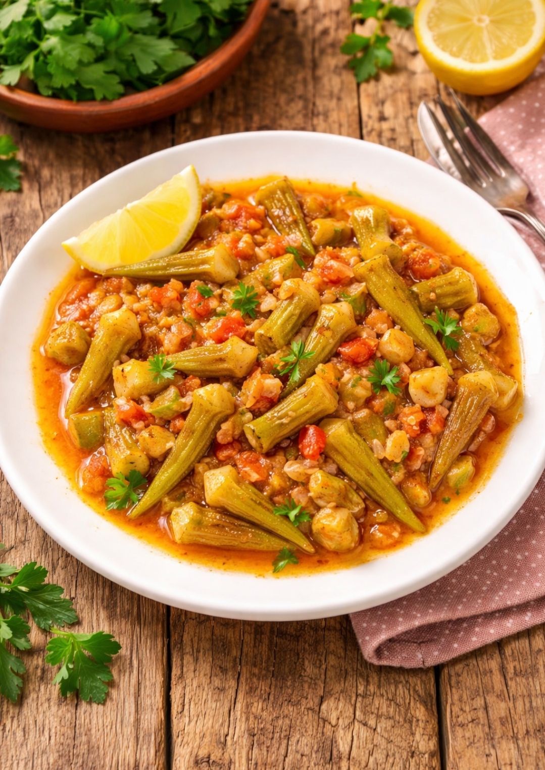 Bamya Yemeği Tarifi