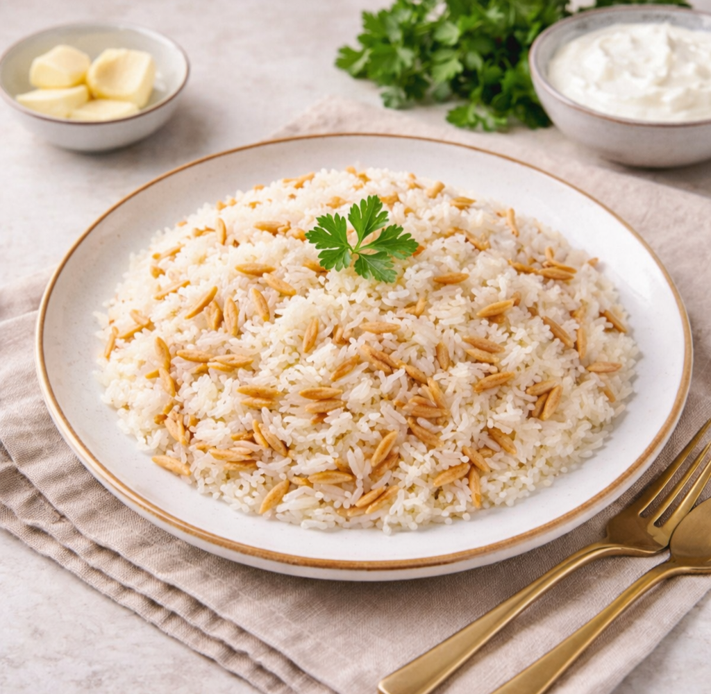 Arpa Şehriyeli Pirinç Pilavı Tarifi