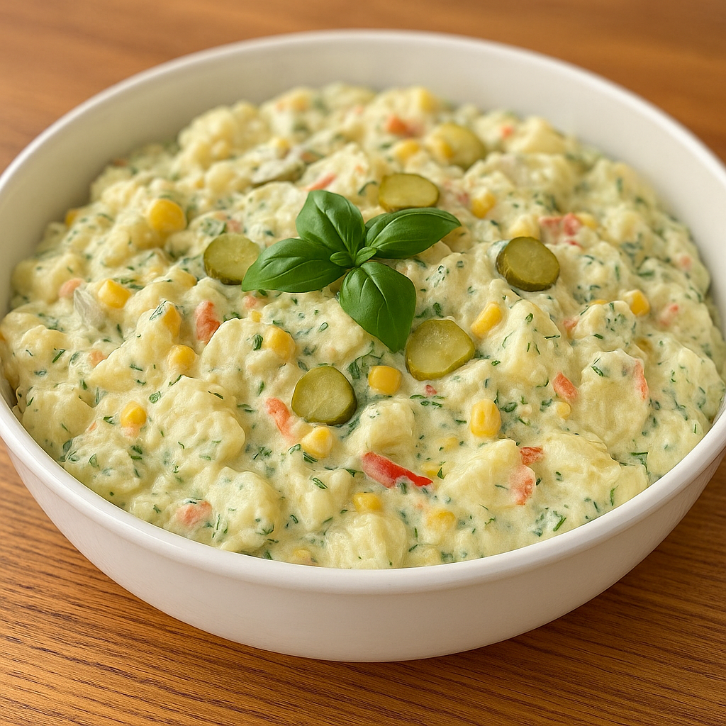 Soslu Patates Salatası Tarifi